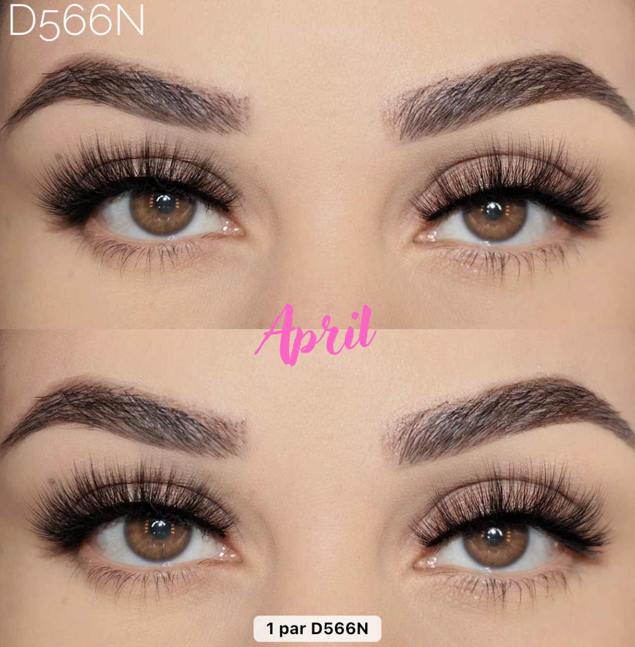 Eyelashes April